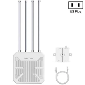 WAVLINK WN573HX3 AX3000 Waterproof Outdoor WiFi Wireless Outdoor Dual Band Route - Afbeelding 1 van 17