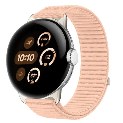 Pulseira esportiva ajustável de náilon para Google Pixel Watch 4 3 2 1 41/45mm - Imagem 1 de 4