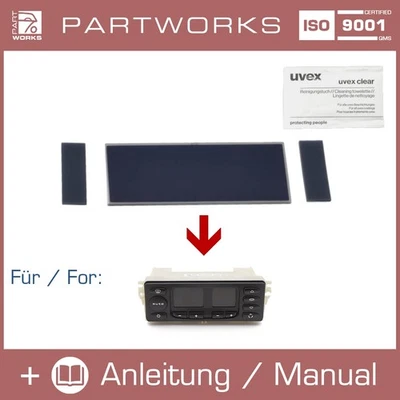 Pantalla climatizador PORSCHE 996 climatizador LCD reparación V2 Foto 1 de 4