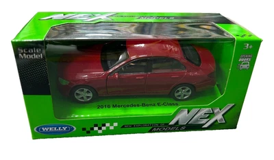 automodello MERCEDES BENZ CLASSE E 2016 WELLY NEX metallo APRIBILE 11 CM - Immagine 1 di 3