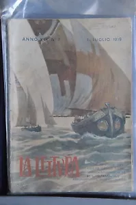 1919 - LA LETTURA - RIVISTA POPOLARE ILLUSTRATA - N. 7 - Imagen 1 de 1