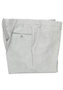 Nuevo Pantalón Brioni Gris Claro Megeve Slim Talla 56/40 EE. UU. Pantalones de lana - Imagen 1 de 3