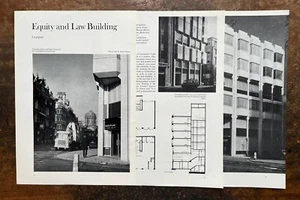 Architecture: The Equity & Law Building Liverpool - 1971 Cutting 520 - Picture 1 of 6