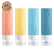 Travel Bottles for Toiletries, 3Oz Travel Size Containers, Tsa Approved, Leak Pr