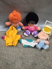 Nib Vntage "Bonnie" Smooshees Cuddlers 1987 w/ Stroller