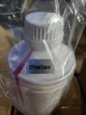 DTF Print Head Cleaner, for DTF & Inkjet Printers, 1 Liter.1000ml USA Seller.