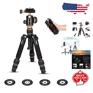 Lightweight 8-20 Inch Mini Tripod with 360° Ball Head - Ideal for DSLR Cameras - Picture 1 of 8