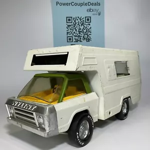 Vintage 1960'S-70's Nylint Roamer RV Camper 1/16 Pressed Steel 14.5" Inches Long - Picture 1 of 16