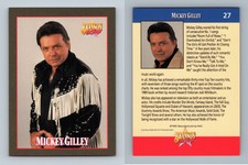 Mickey Gilley #27 Branson On Stage 1992 NAC Trading Card