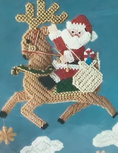Bucilla Applique in Feltro Mobile Vacanze NATALE Sopra il Tetto 61085 - Foto 1 di 4