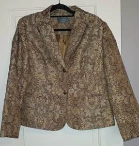 Koret Blazer Damen Jacke Größe 16 Beige Farben - Bild 1 von 9