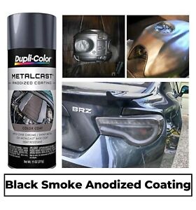 Anodized Black Smoke Coating High Temp Caliper Paint & Engine Enamel Gloss Spray
