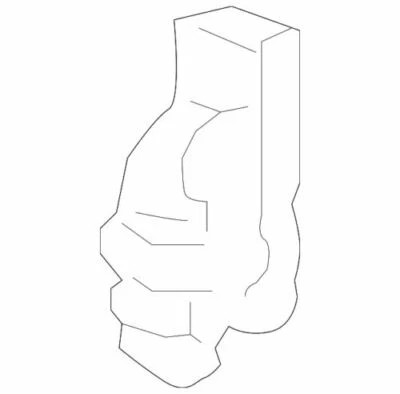 Motor actuador bloqueo lateral delantero derecho genuino GM 2005-2011 Cadillac STS 19210215 Foto 1 de 2