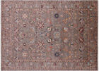8' 5" X 11' 9" Traditional Hand Knotted Rug - Q10111