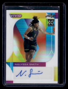 2023 Leaf Vivid Auto White Nalyssa Smith XRC 22/25 - Picture 1 of 2