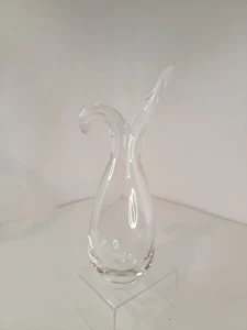 Steuben Glass Vase Sheared Rim #8083 Mid Century Modern Signed George Thompson - Picture 1 of 9