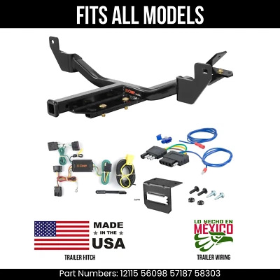 Enganche de remolque Buick LaCrosse 10-16 + cableado de 5 pines para todos los modelos kit de remolque de corte Foto 1 de 4