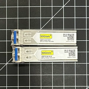 10GTek ASF13-24-10-D SFP-LX 1310nm 10km DDM - Bild 1 von 3