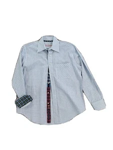Robert Graham Striped Paisley Long Sleeve Button Up Shirt Flip Cuff Men’s Medium - Picture 1 of 7