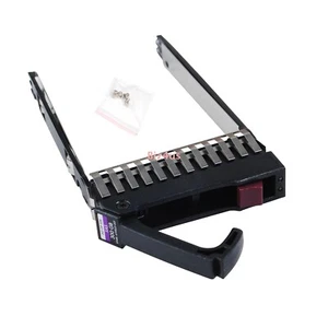 2.5" SAS SATA HDD Tray Caddy for HP DL580 DL380 DL360 Gen5 G5 G6 G7 500223-001 - Afbeelding 1 van 11