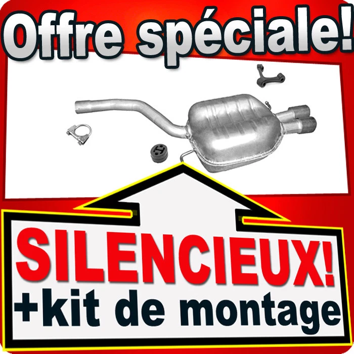 Échappement pour VW PASSAT B6 1.8 2.0 150/160CH aussi CC 1.8 160CH échappement - Photo 1/1