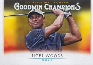 2021 Upper Deck Goodwin Champions TIGER WOODS #75 Base Golf PGA Masters - Picture 1 of 2