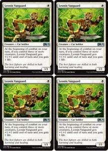 MTG - 4x LEONIN VANGUARD - M19/Core Set 2019 (U) - Bild 1 von 1