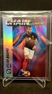 Kylian Mbappe Chain Reaction Optic Prizm Refractor - Picture 1 of 1