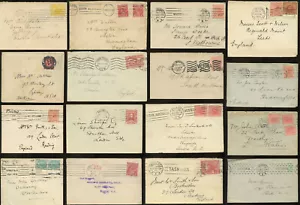 AUSTRALIA + STATES 1904-31 COVERS with MACHINE CANCELS ...EACH PRICED - Picture 1 of 33