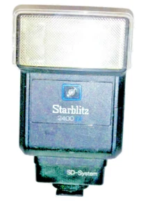 Starblitz Flash pour 35 MM Nikon Appareil Photo Df Sd-System dn-1 2400 Vintage - Photo 1 sur 5