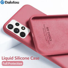 Housse de téléphone pour Samsung S21 S20 Plus Note20 Ultra S10E S9 silicone liquide
