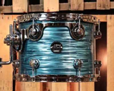 DW Performance Turquoise Oyster Rack Tom - 9x12 - Image 1 of 2