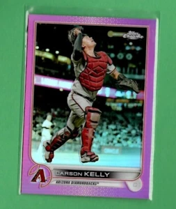 2022 Topps Chrome MLB - Pink Refractor - #215 Carson Kelly - Diamondbacks - Bild 1 von 2