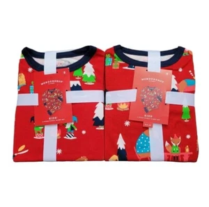Wondershop Kids Size 5 Christmas Pajamas Lot Of 2 - Picture 1 of 3
