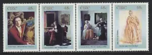 IRLANDA 2003 GALLERIA NAZIONALE STRISCIA DI 4 NON MONTATA ZECCA, MNH.. - Foto 1 di 1