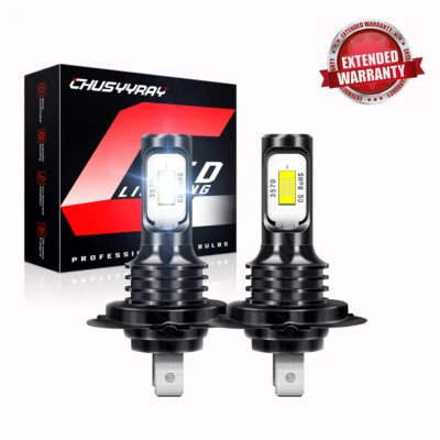 For Honda Goldwing GL1800 2001-2016 Motorcycle LED Headlight Kit H7 6000K Bulbs - Image 1 of 4