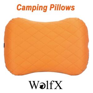 3D Inflatable Air Camping Pillow Portable Travel Sleep Cushion Sleeping Pads PET