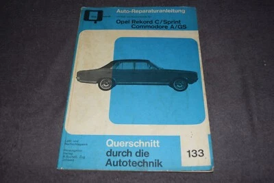 Reparaturanleitung Reparaturhandbuch Opel Rekord C / Sprint / /Commodore A / GS - Bild 1 von 4