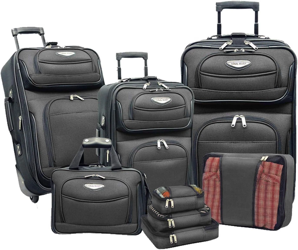 Traveler's Choice Luggage Sets - Gray (TS6950GXX)
