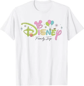 Disney Family Trip Celebration Logo Birthday Vacation T-Shirt - Picture 1 of 7
