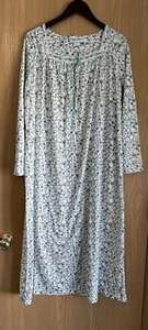 Country Store | SZ M | Nightgown Long Sleeve Floral Cottagecore Prairie Modest - Picture 1 of 10