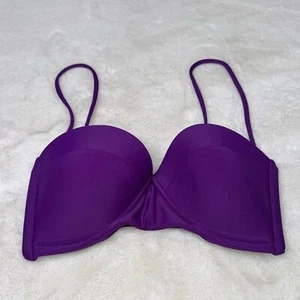 Mikoh Bandeau Bikini Top Purple Size Small - Picture 1 of 6