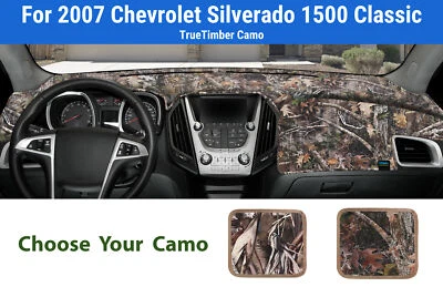 Cubierta de alfombrilla de tablero para Chevrolet Silverado 1500 Classic 2007 (TrueTimber C Foto 1 de 4