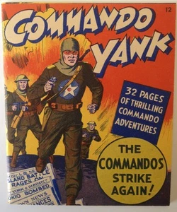 Cómics de Mighty Midget #12, Commando YANK, 1942-43 - Imagen 1 de 2