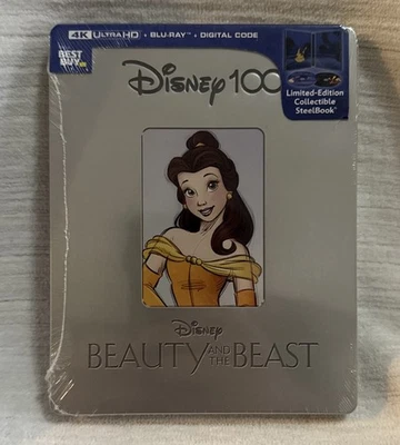 Beauty And The Beast Steelbook 4k Ultra HD + Blu-Ray + Digital Best Buy Limited - Image 1 of 4