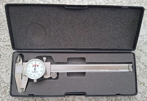 JET DIAL ÉTRIER 0-6" GAMME 0,001" pouces RÉSOLUTION AVEC BOITIER MADE IN U.S.A. - Photo 1/4