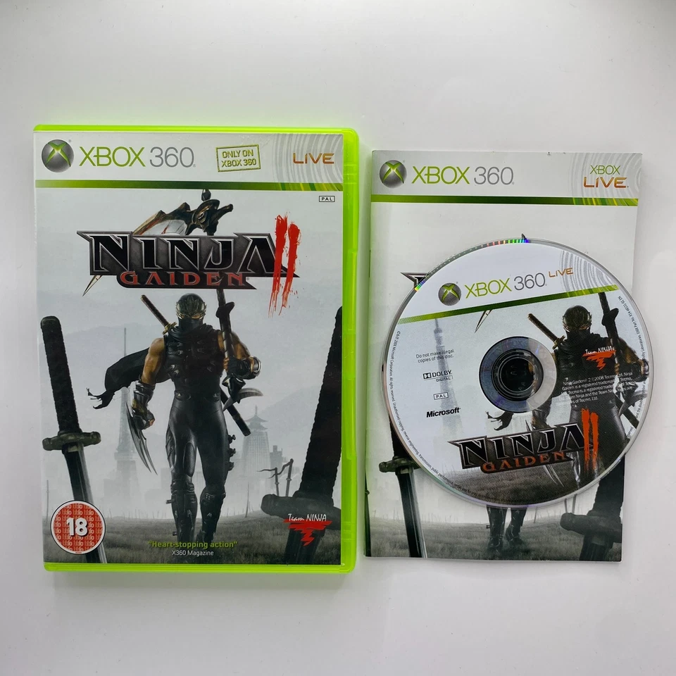 Ninja Gaiden 2 Xbox 360 Manual Included - Image 1 of 2