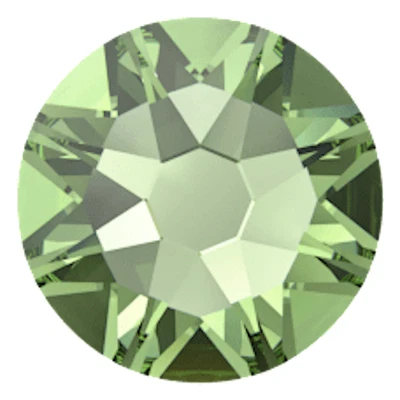 ReCreated PERIDOT Green 4mm 16ss 2088 IHC Austrian Crystal Flatback Rhinestones - Image 1 of 4