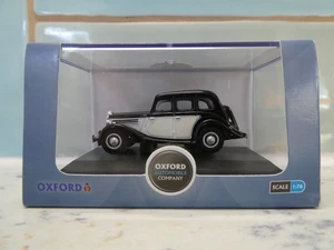 Oxford Diecast OO Gauge 1;76 Scale Ref 76WO005 Wolseley 18-85 Black / Ivory Car - Picture 1 of 11