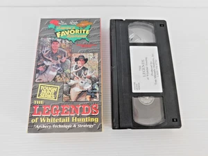 VHS Tom Miranda Outdoors The Legends of Whitetail Hunting: Noel Feather Roger Ra - Picture 1 of 4